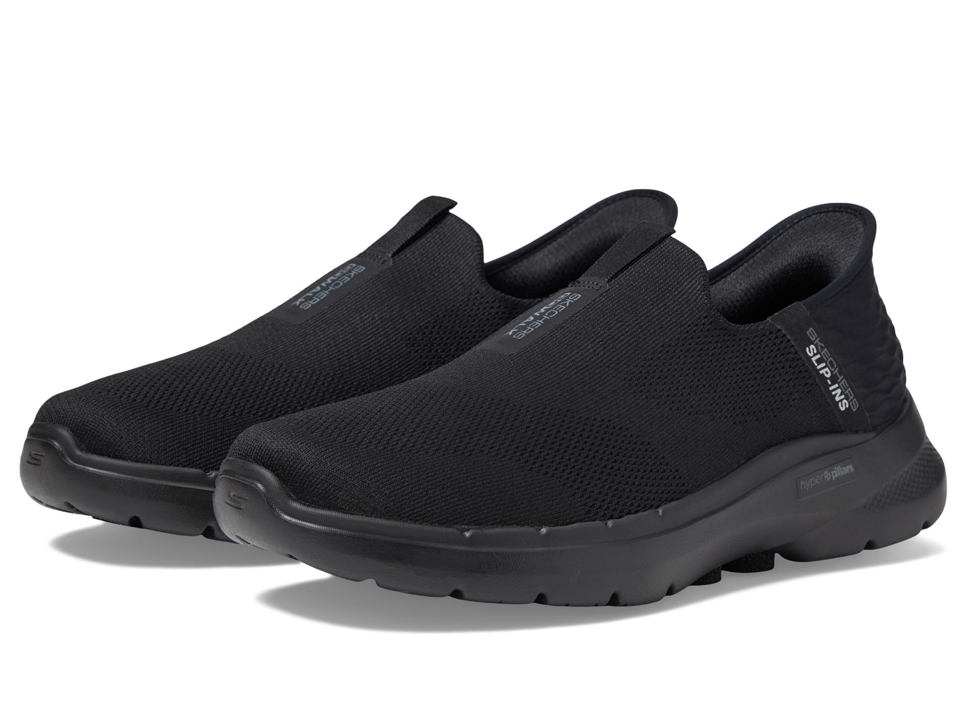 Skechers Men's Slip-ins: GO 6-Easy On Slip-On Walking Sneakers, Black, 8 X-Wide