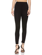 Aurelia Women Regular Fit Synthetic Tights (18AUK60019-03423_Black_Large_Black_L)