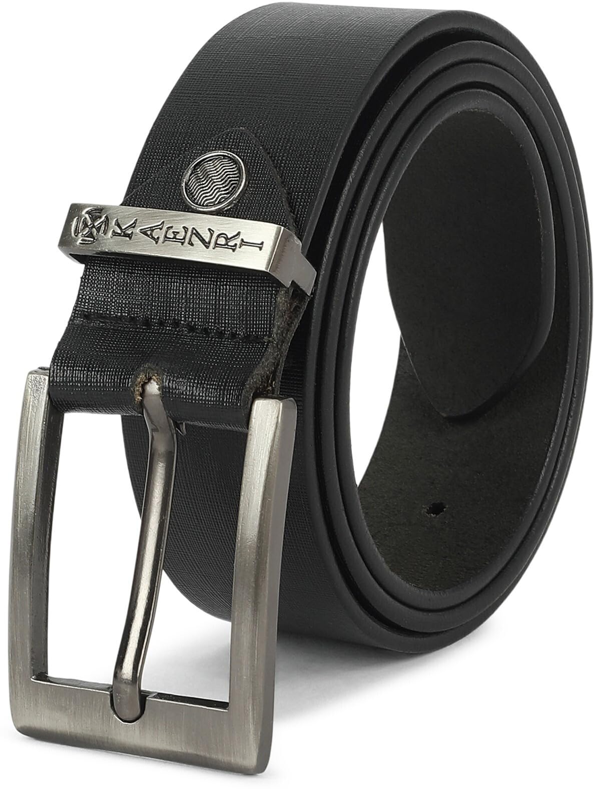 Men Evening, Party, Formal, Casual Black Genuine Leather Belt ()_1193 30