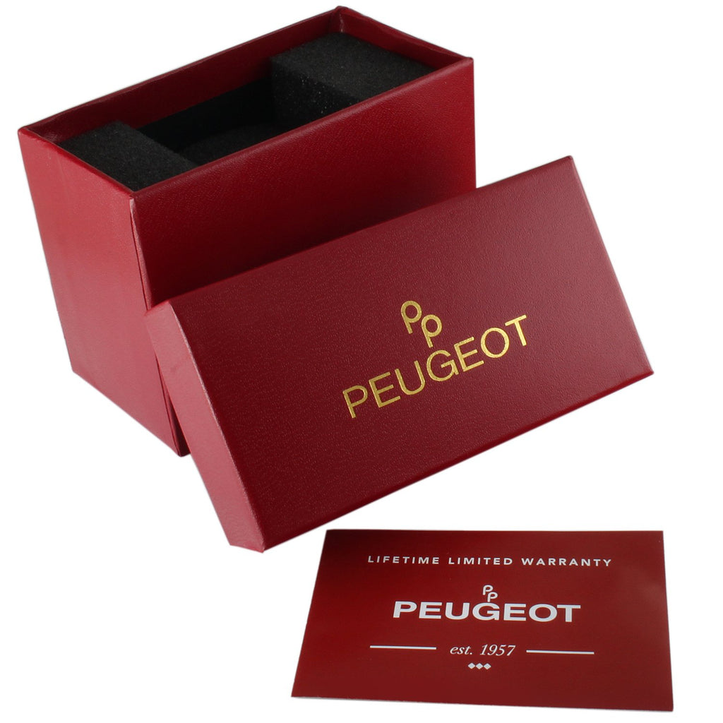 Peugeot Women Rectangular H Shape Wrist Watch with Matching Wrist Strap