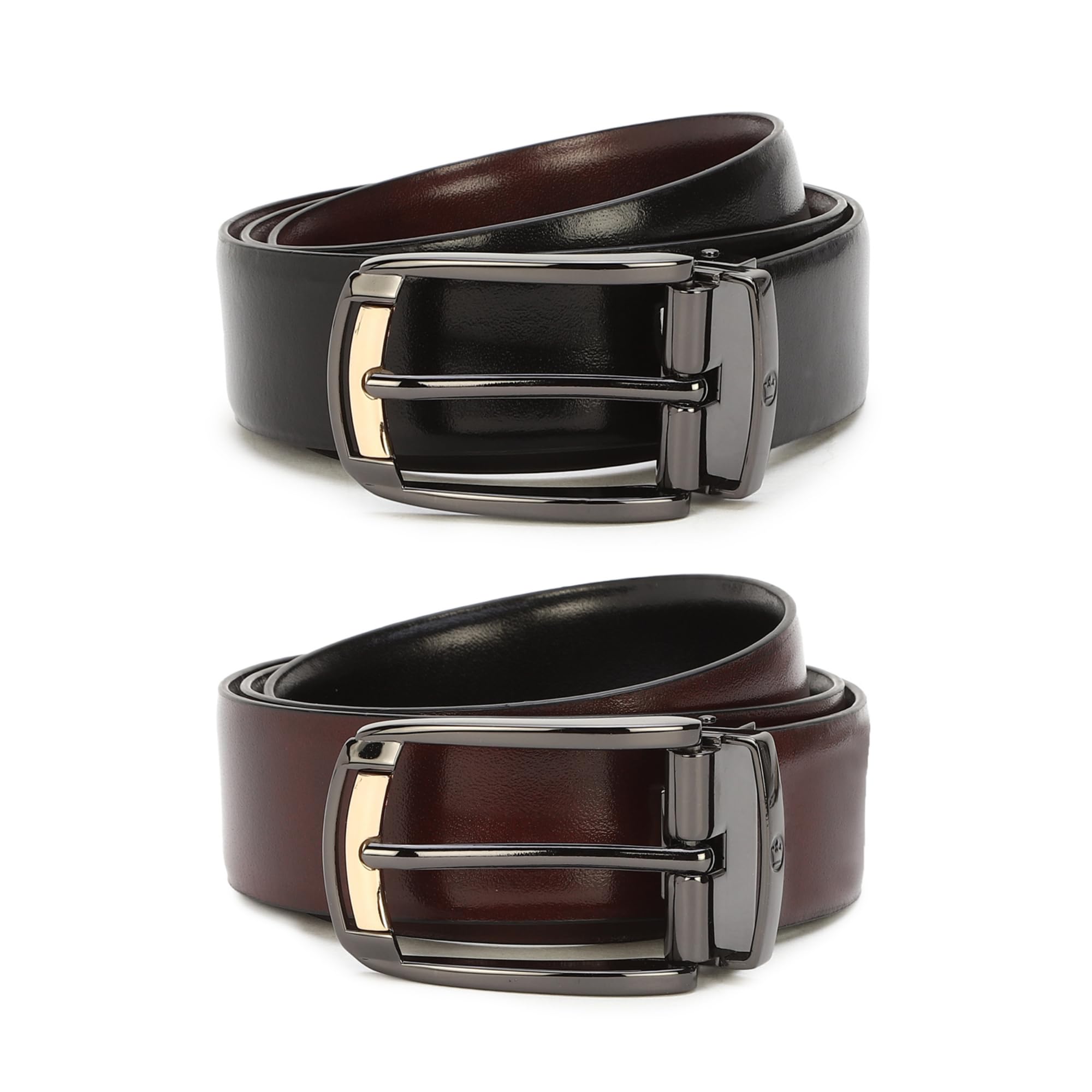 Louis Philippe MenS Leather__Belt_(Lpblgrgff202044_Burgundy_Xl), Assorted