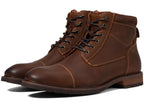 Florsheim Mens Chalet Cap Toe Boots Brown Crazy Horse 13 Medium