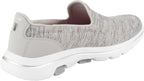 Skechers Women's Go Walk 5 Honor Sneaker, Grey, 7 Wide