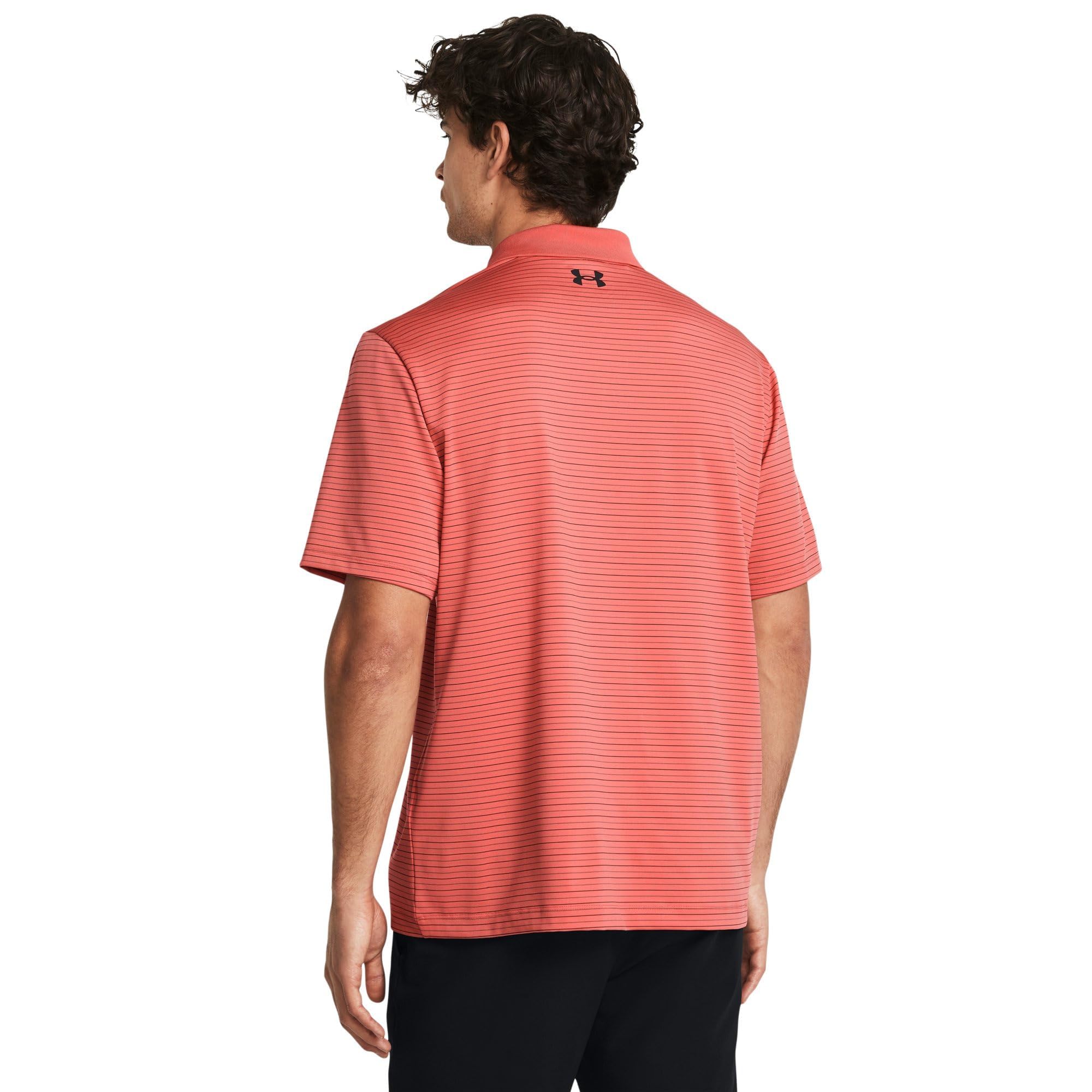 Under Armour Performance 3.0 Novelty Polo COHO/Castlerock/Black XL