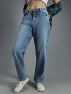 High Star WomenS Classic Jeans (Hswjnw23R5_Ds7_Blue_N
