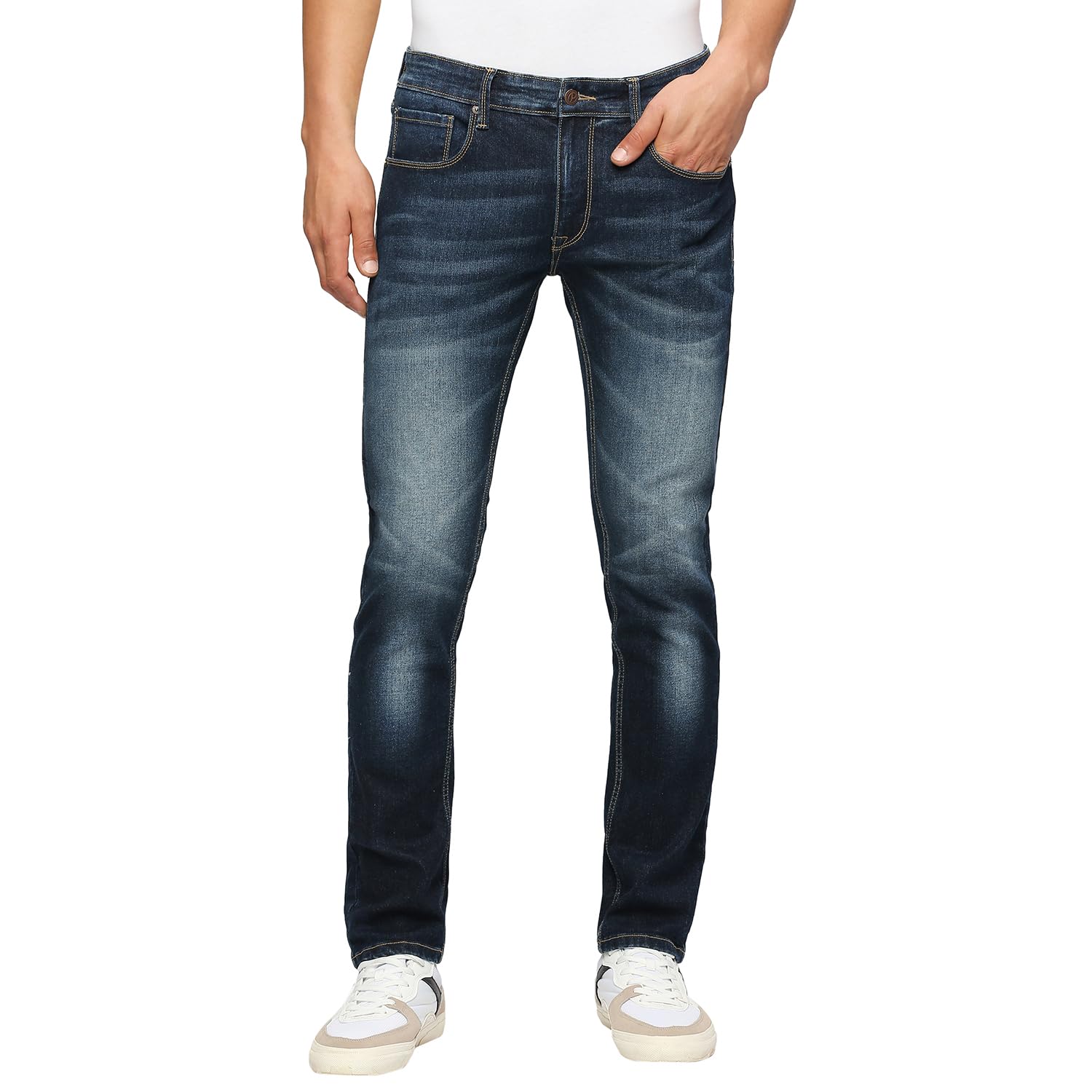 Pepe Jeans Low Rise MenS Slim Jeans (Pm207431Q031_Dark Blue, 36
