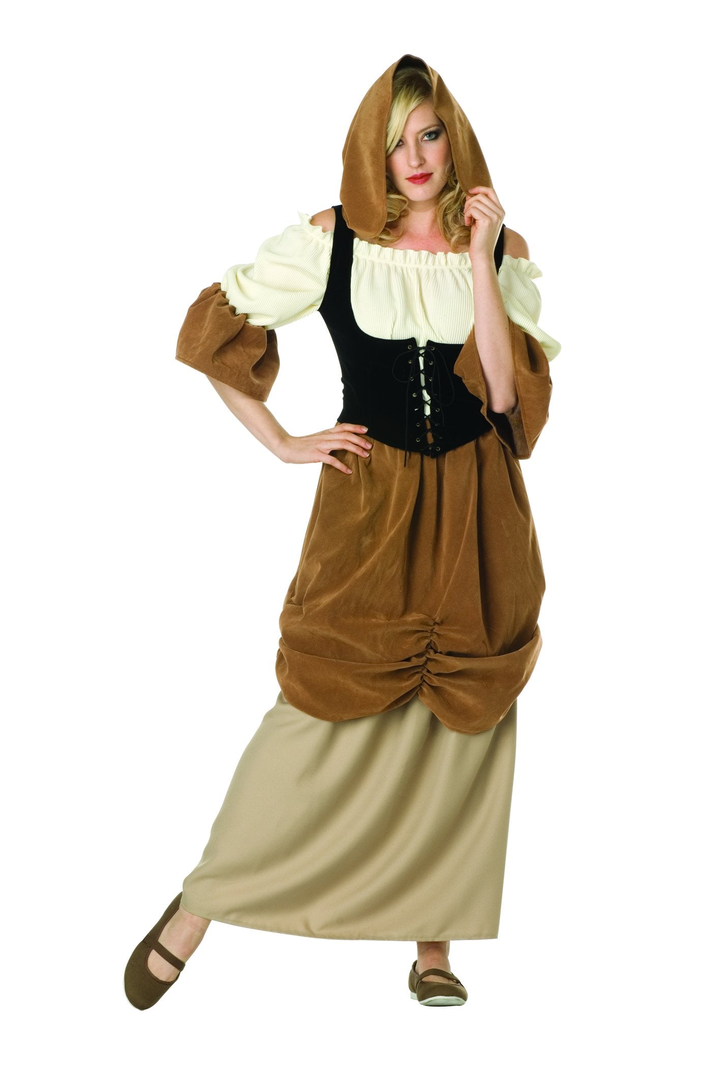 Women Colornial Peasant Lady S