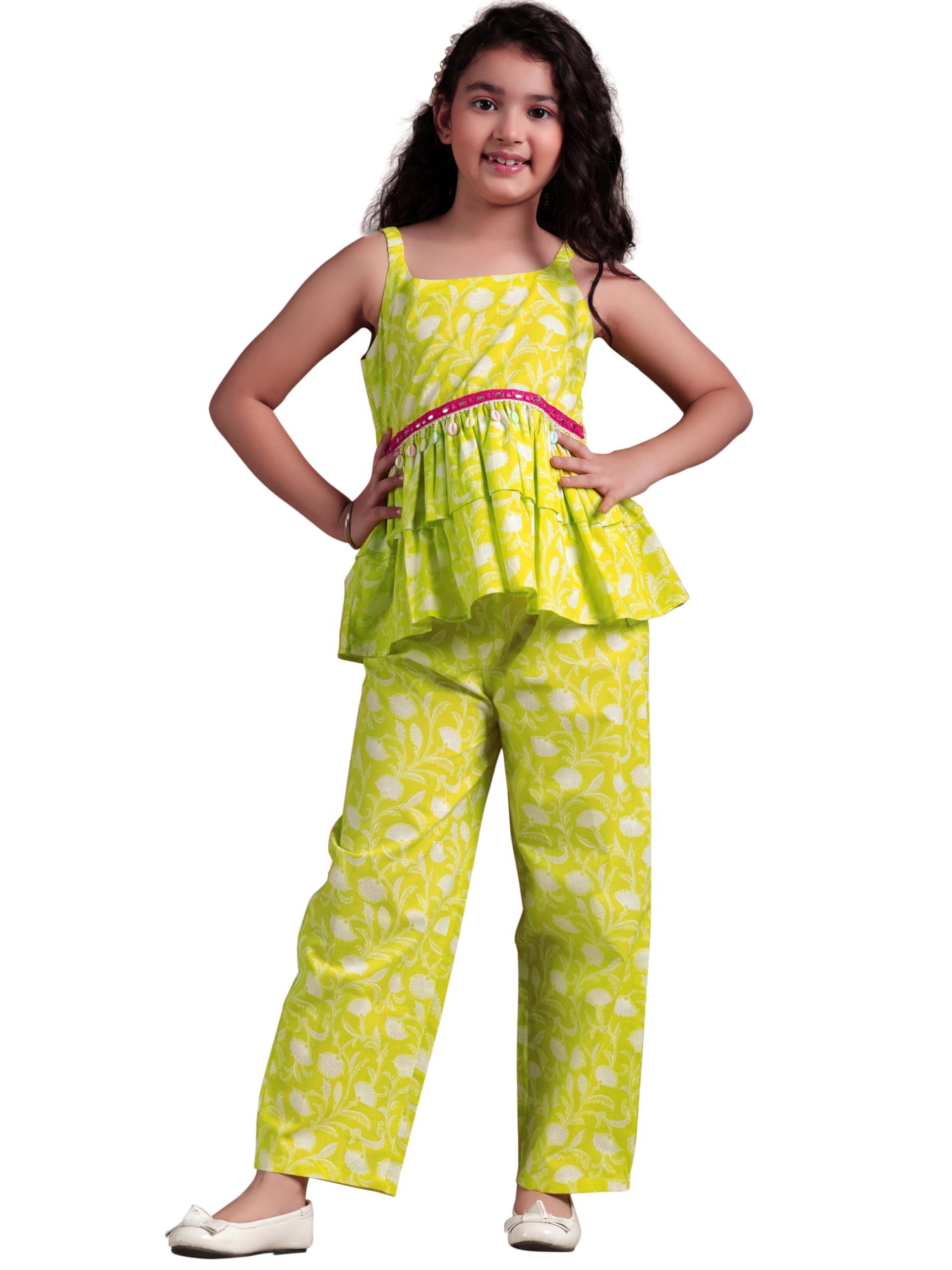 Libas Kids Womens Printed Cotton Co-Ord Set For Women