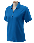 Ladies Pima Piqu Y-collar Polo - WHITE - XS(D0102H7Y708)