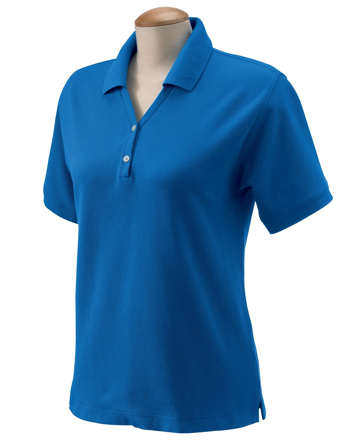Ladies Pima Piqu Y-collar Polo - WHITE - XS(D0102H7Y708)