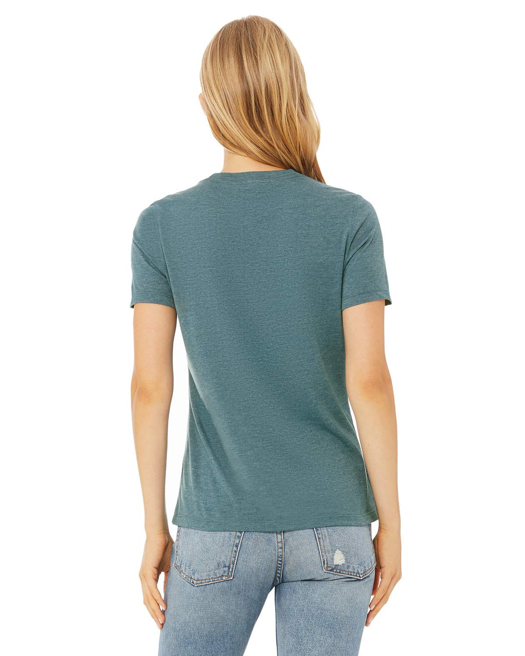 Ladies Relaxed Heather cVc Short-Sleeve T-Shirt - ATHLETIc HEATHER - S(D0102H7WR6T)