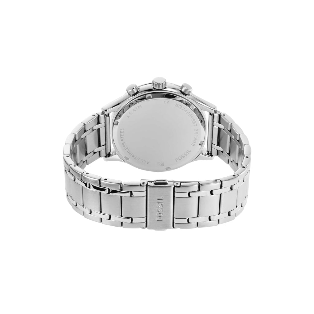 His and Her Fenmore Midsize Multifunction Stainless Steel Watch Gift Set