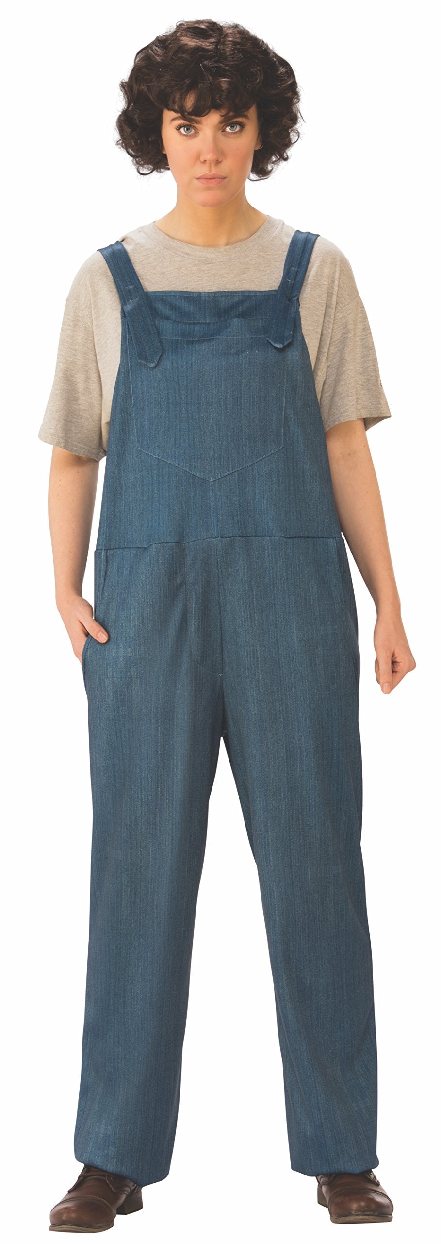 Rubies 279285 Halloween Stranger Things-Womens Elevens Overalls - Standard