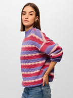 The Souled Store Originals : Cherry Blossom Women Oversized Sweater