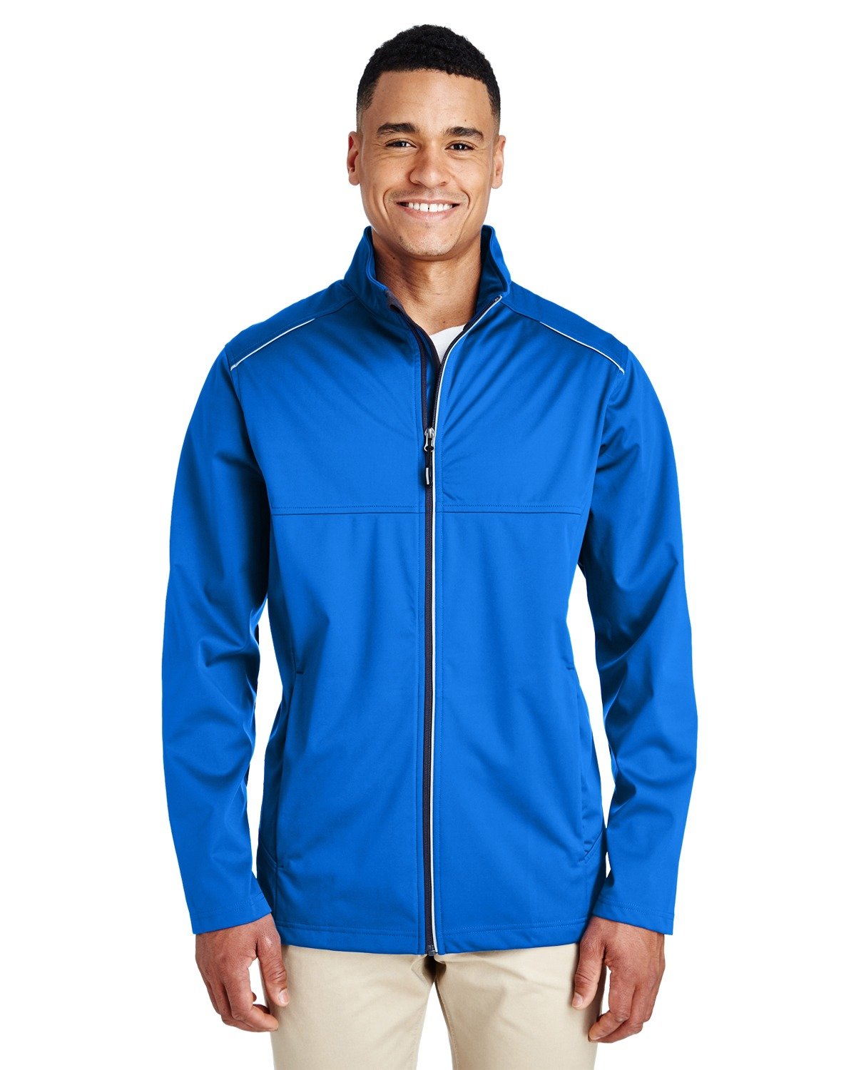 Mens Techno Lite Three-Layer Knit Tech-Shell - TRUE ROYAL - S(D0102H7NgE2)