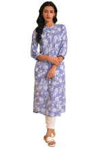 W For Woman Women'S Viscose Kurta & Slim Pant (23Fews19360-121026_Blue