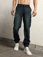 Hubberholme Men Summer Cotton Straight Fit Mid-Rise Jeans 21