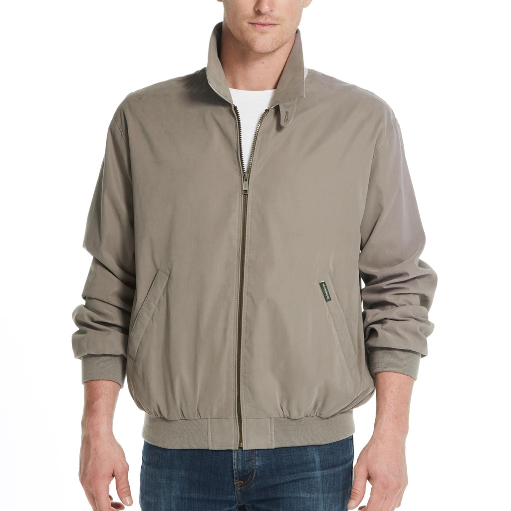 Weatherproof Garment Co. Men's Microfiber Classic Golf Jacket, Willow, Large