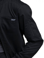 Cherokee Men warm up Scrub Jacket with Zip Front WW320, M, Black