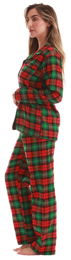 Just Love Long Sleeve Flannel Pajama Sets for Women 6760-10735-3X