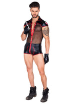 5060 - 1pc Pandemic Hunk - Small / Black/Red