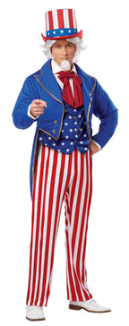 California Costumes Deluxe Uncle Sam Costume, Large