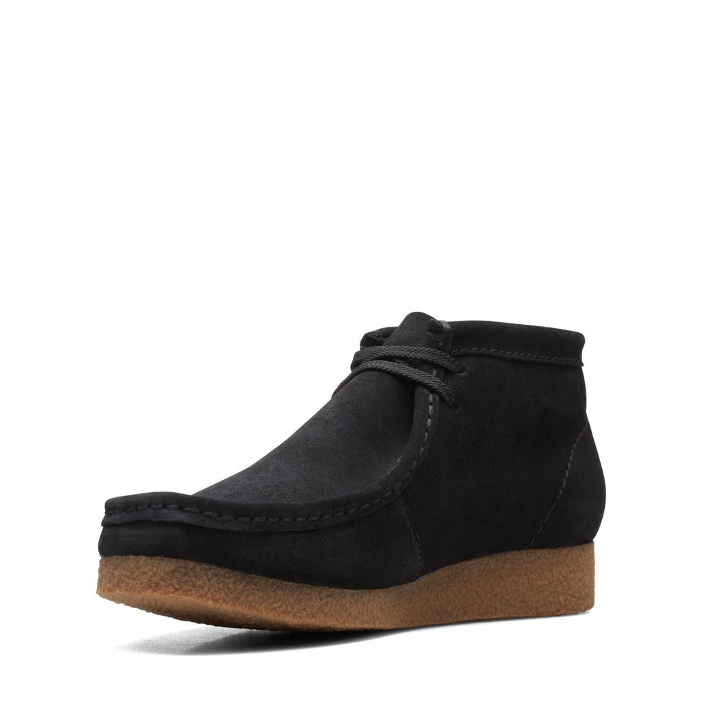 Clarks Men's Shacre Boot Ankle, Black Suede, 10.5 Wide