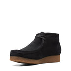 Clarks Men's Shacre Boot Ankle, Black Suede, 10.5 Wide