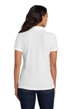 Port Authority Ladies core classic Pique Polo 3XL White