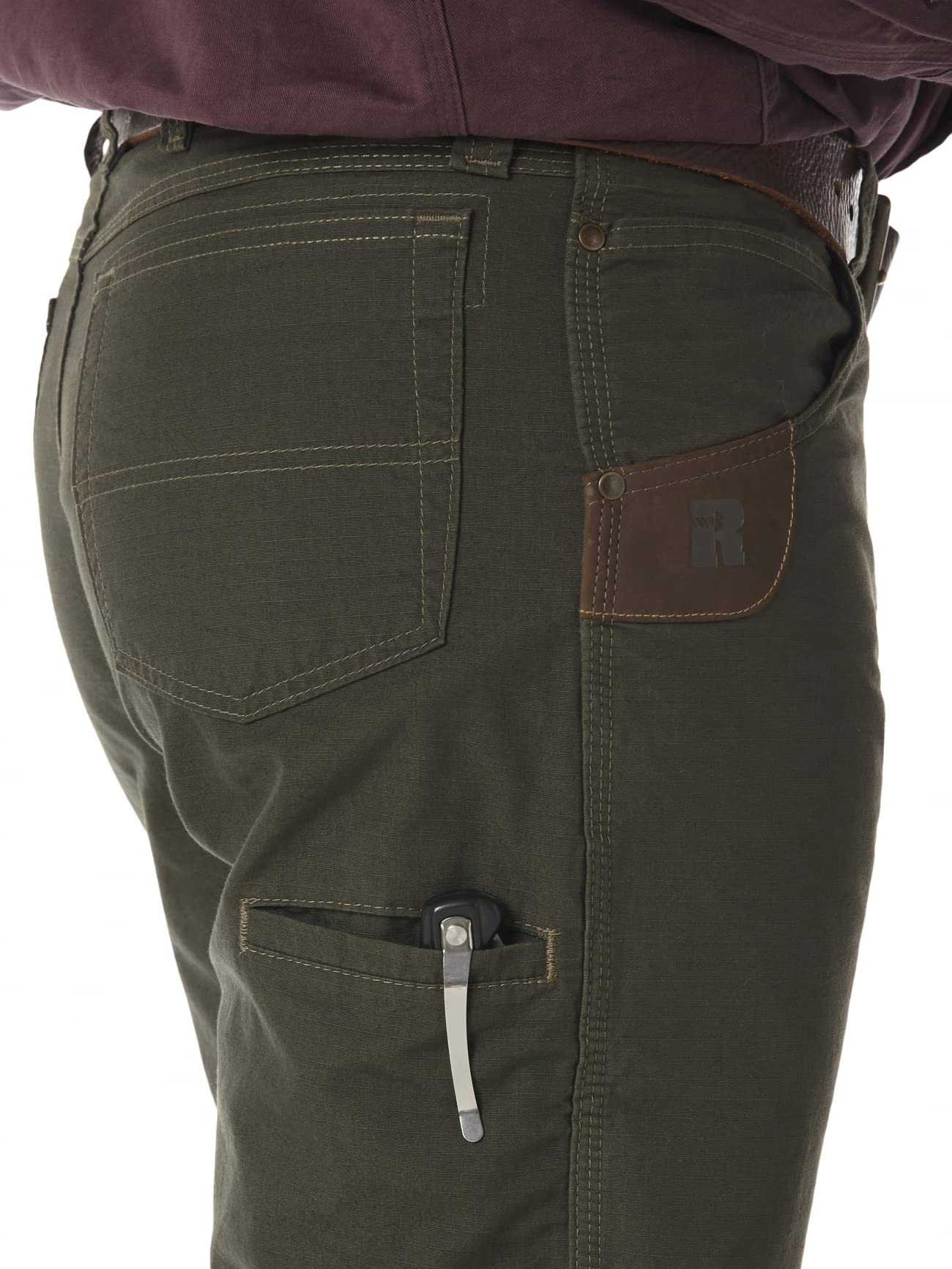 Wrangler Riggs Workwear mens Technician Work Utility Pants, Loden, 44W x 30L US