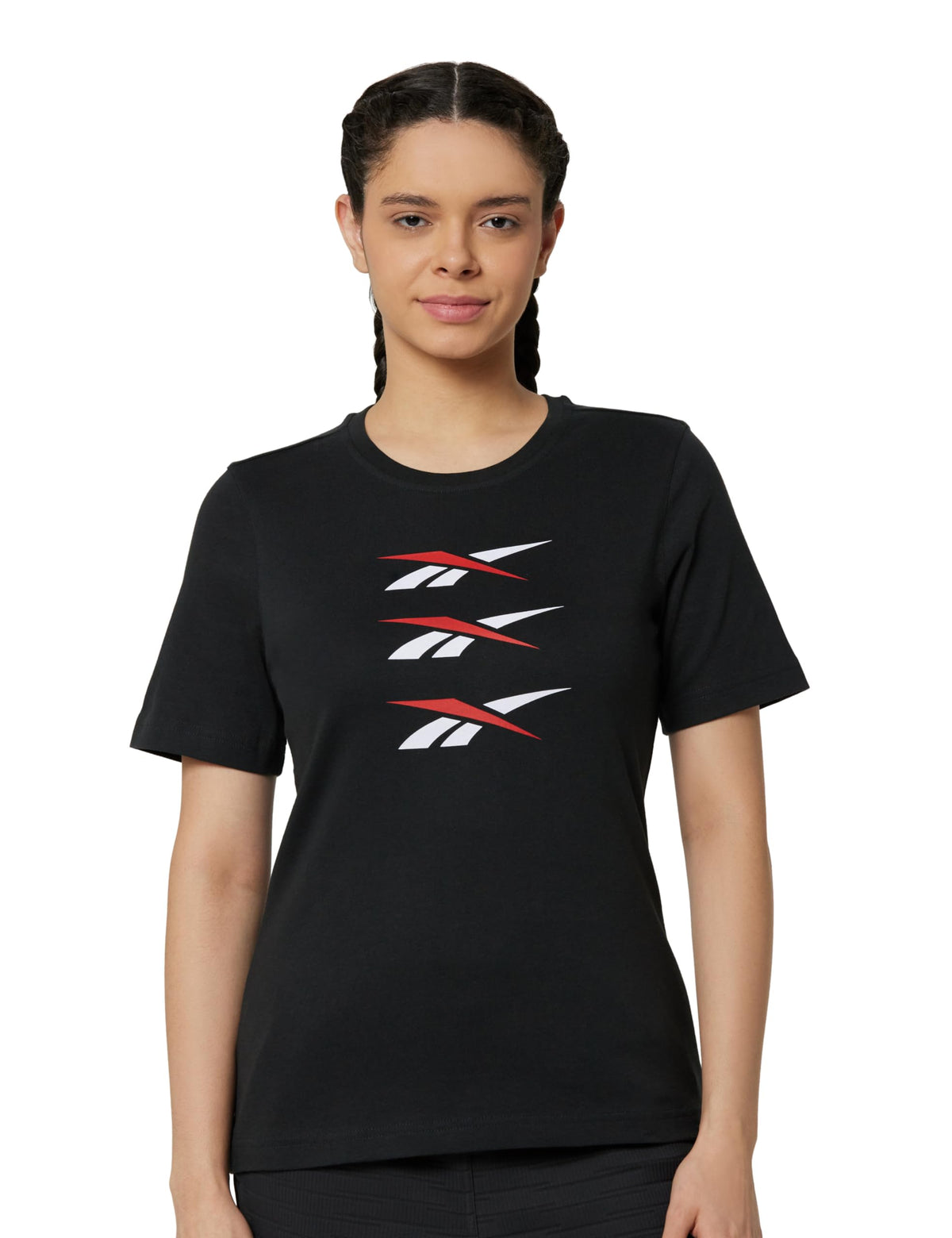 Reebok WomenS Cotton Wce Tee 5 TShirt (Ic6901S, Night Black, S)