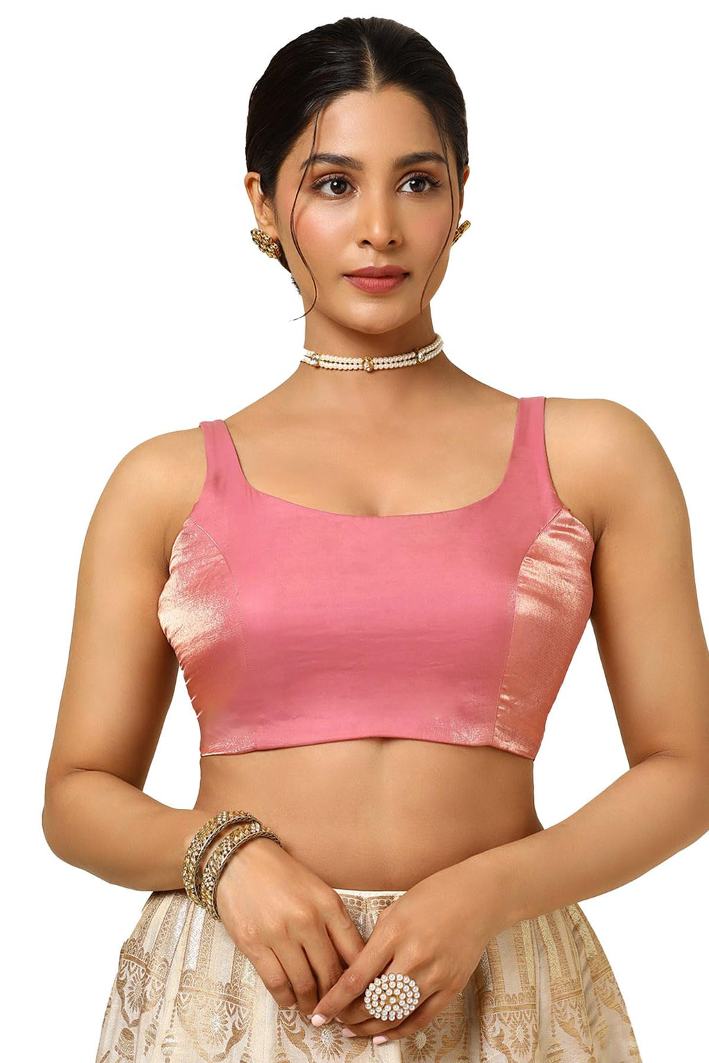 Soch Women Scoop Neck Padded Blouse