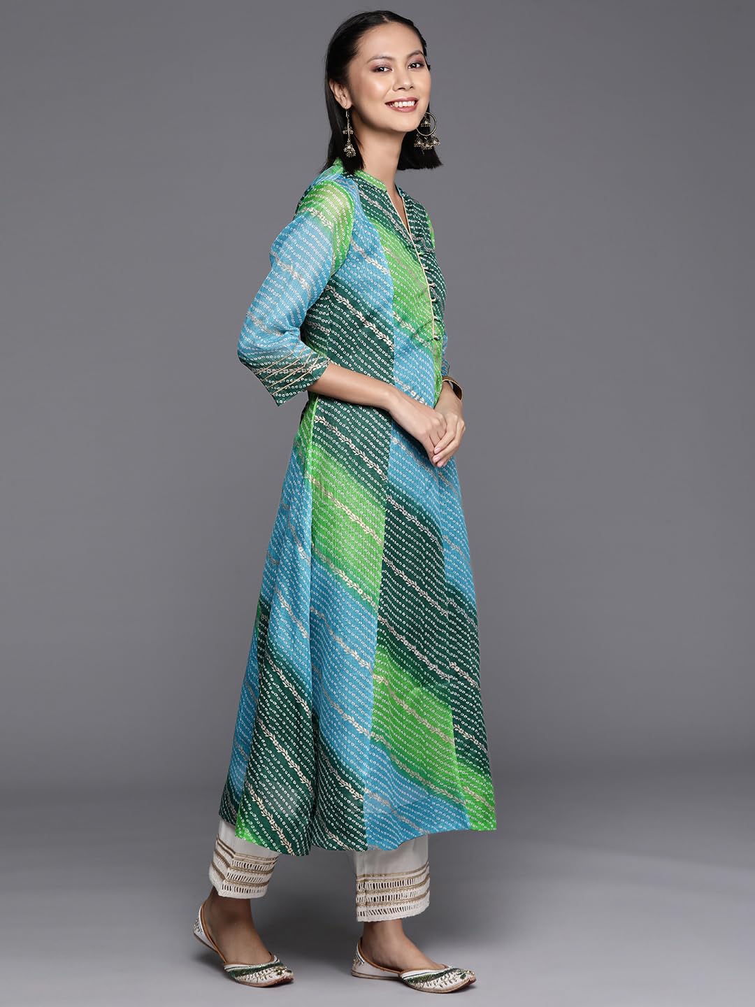 Varanga Women'S Cotton Tie-Dye Regular T-Shirt