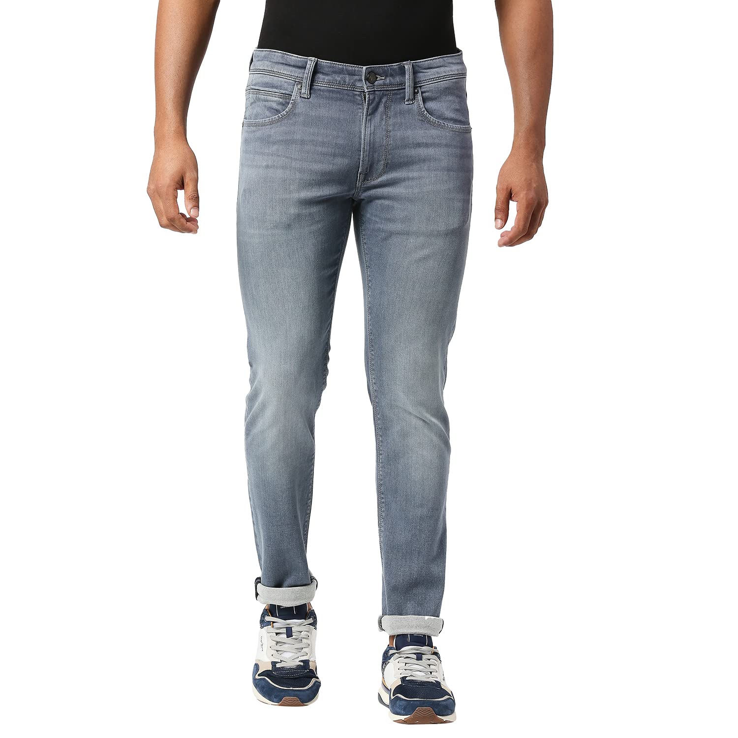 Pepe Jeans MenS Straight Jeans (Pm207234Q071_Light Grey Used