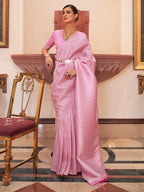 Madhuhansh WomenS Pure Kanjivaram Silk Saree With Unstitched Blouse Piece Soft Silk Fabric Jacquard And Zari Woven Stylish Sari
