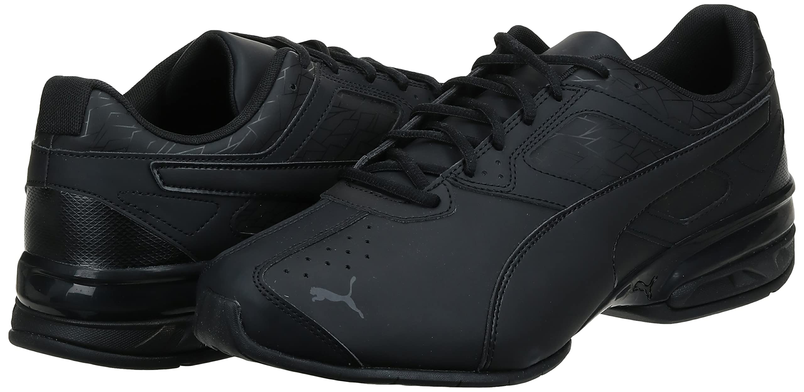 PUMA Men's Tazon 6 Wide Fracture FM, Puma Black, 10