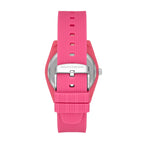 Skechers Women's Ocean Gate Quartz Three-Hand Watch, Color: Bright Pink (Model: SR6180)