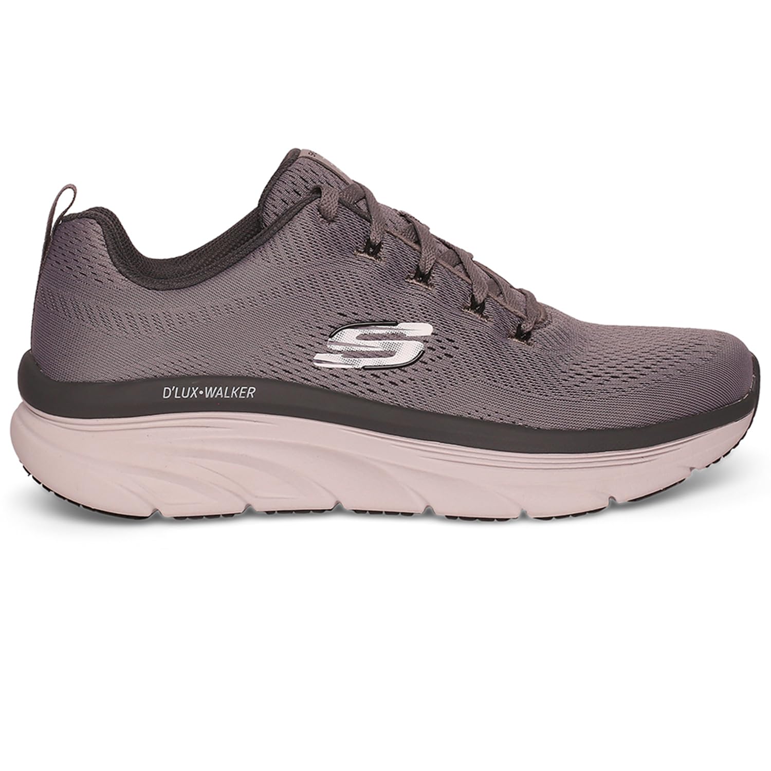 Skechers Men DLux Walker Meern Vegan Air-Cooled Memory Foam Cushioned Comfort Insole Sports Shoes