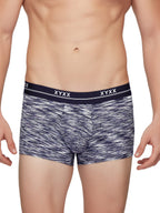 XYXX Mens Underwear Artisto IntelliSoft Antimicrobial Micro Modal Trunk Pack of 3 (Yellow & Blue ; Blue & White ; Teal & Black;