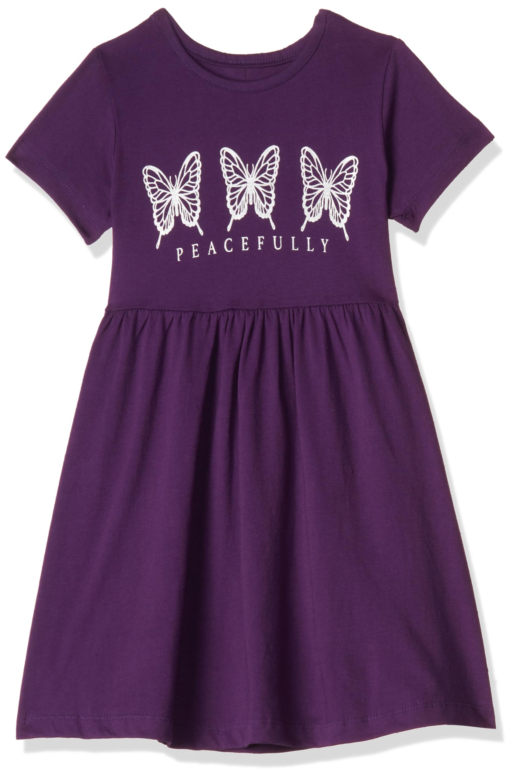T2F Girls Printed Cotton Casual Knee-Length Dress(Pack Of 3)