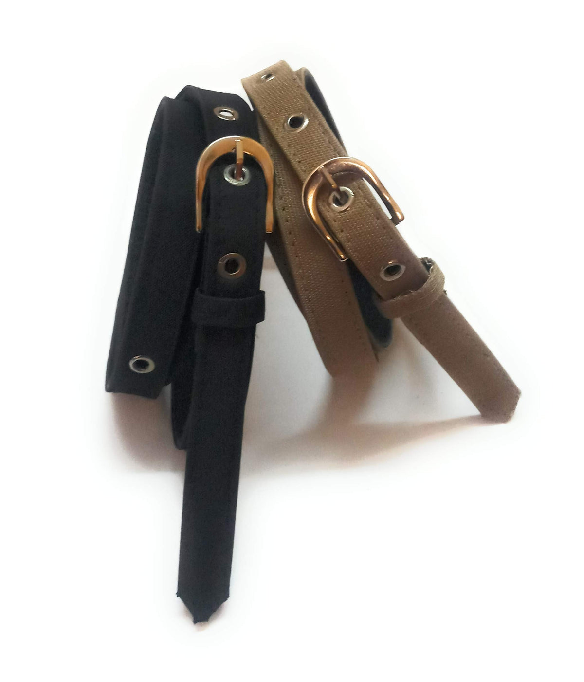 WomenS Denim Belt (Pack Of 2) (For080_Black) 3