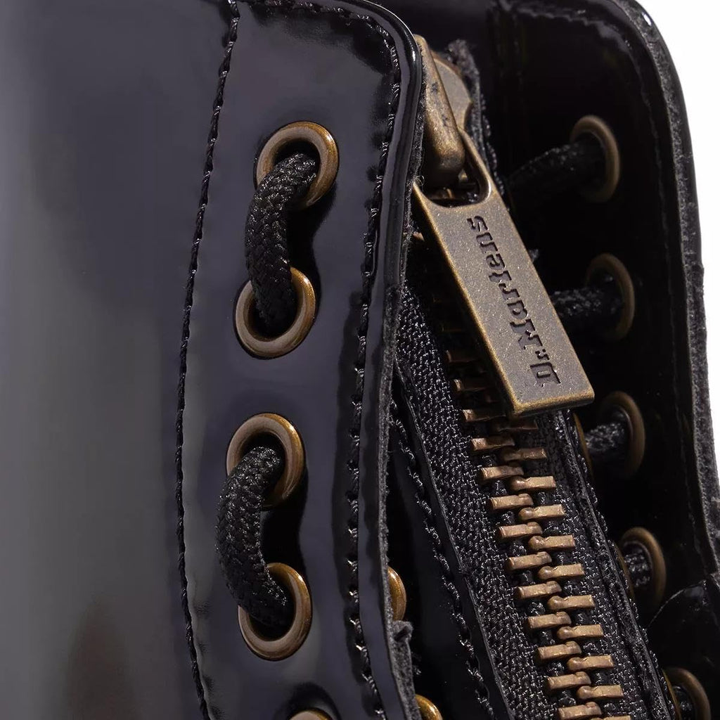 Dr. Martens Women's Vegan Sinclair Fashion Boot, Black Oxford, 7