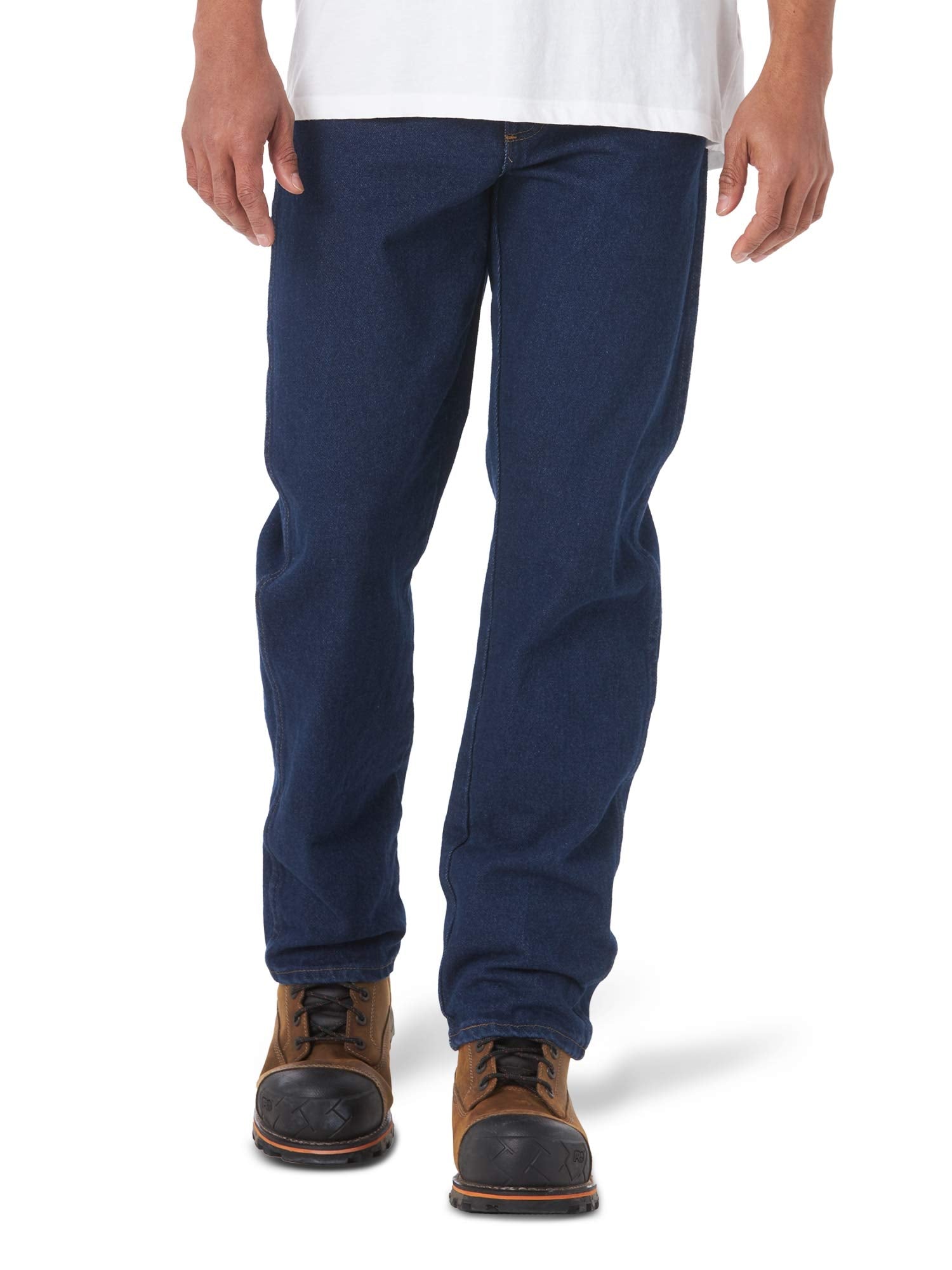 Rustler Men's Classic Regular Fit, Prewash, 40W x 30L
