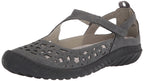 Jambu JBU Women's Bellerose Mary Jane Flat, Charcoal, 10