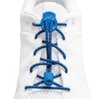 LOCK LACES (Elastic Shoelace and Fastening System) (Blue)