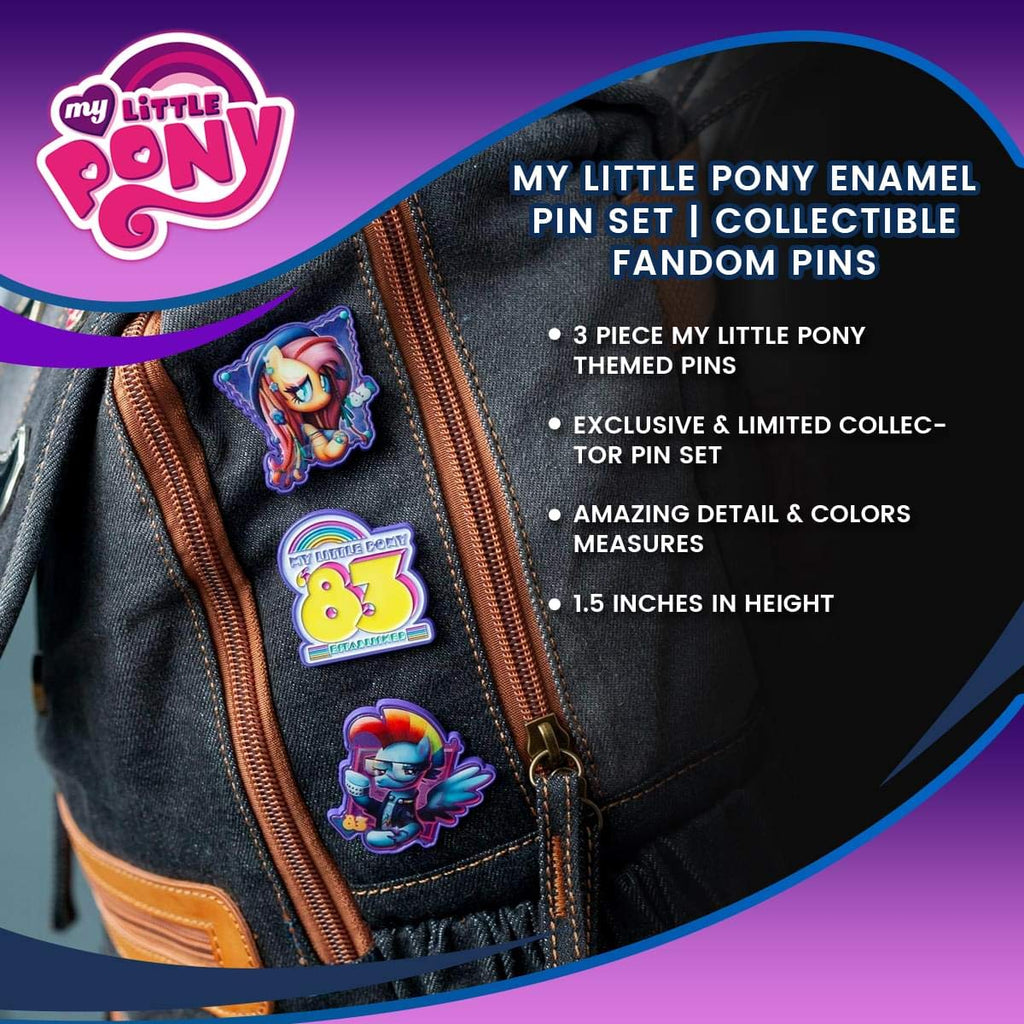 My Little Pony Enamel Pin Set | Collectible Fandom Pins