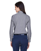 Ladies crown Woven collectioningham check - SILVER - S(D0102H7YEFX)