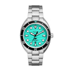 Fossil Men's Breaker Quartz Stainless Steel Three-Hand Watch, Color: Silver (Model: FS6066)