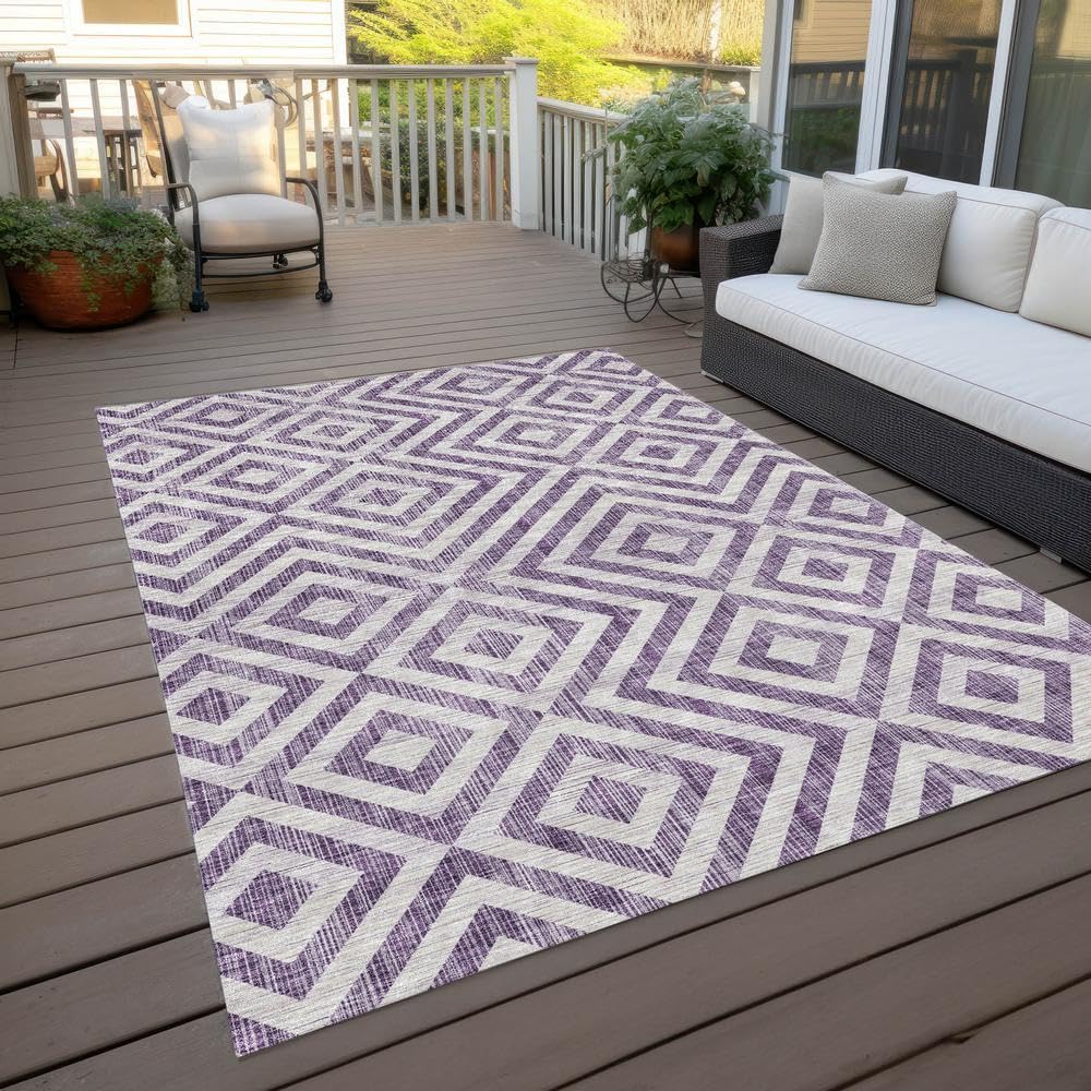 Chantille ACN733 Purple 10' x 14' Rug