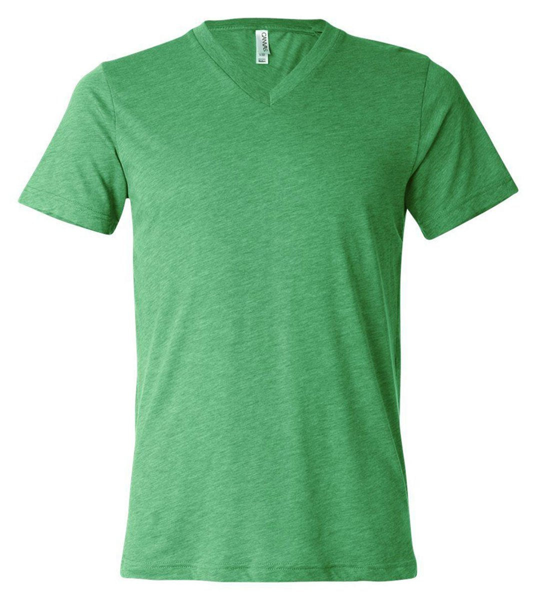 Unisex Triblend V-Neck T-Shirt - BLUE TRIBLEND - S(D0102H7W7PP)